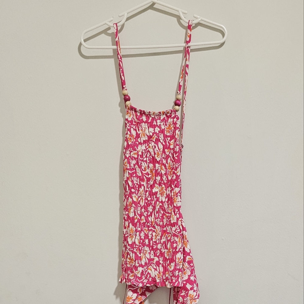 Tropical Top with Open BACK